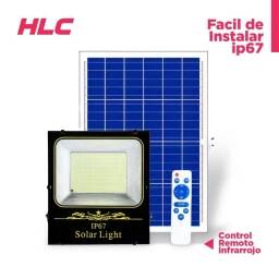 Foco LED Panel Solar 300w +Control