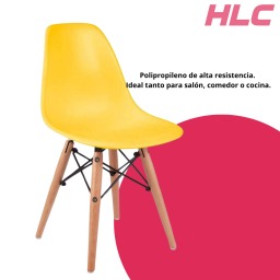 SILLA EAMES LIVNG COMEDOR VARIOS COLORES