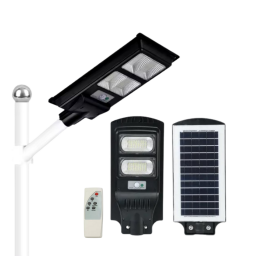 Foco LED con Panel Solar de 100W Con Sensor de Movimiento