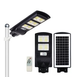 Foco LED con Panel Solar de 150W Con Sensor de Movimiento