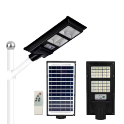 Foco LED con Panel Solar de 60W Con Sensor de Movimiento