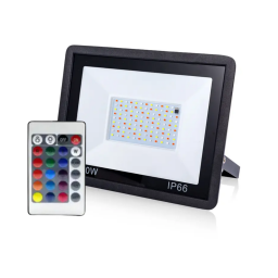 FOCO REFLECTOR RGB EXTERIOR 30W C/CONTROL