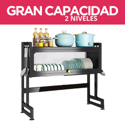 Escurridor De Bacha Acero Inoxidable Con Tapa 85cm 